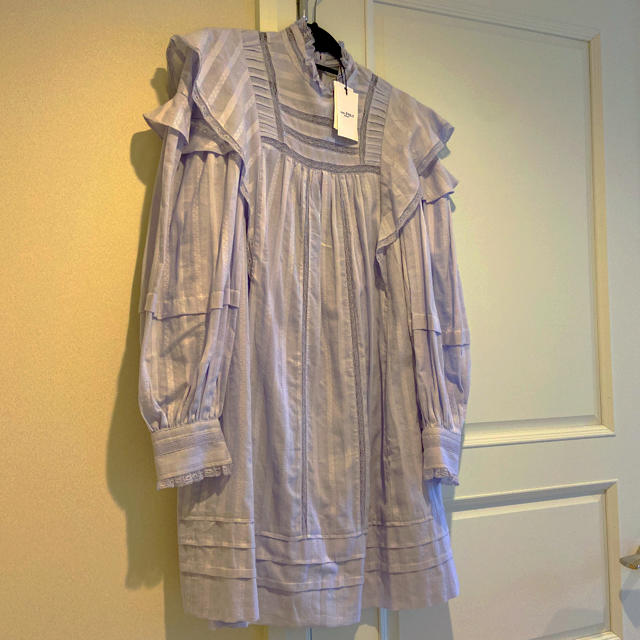 Isabel Marant(イザベルマラン)のIsabel Marant Etoile Patsy Cotton dress レディースのワンピース(ひざ丈ワンピース)の商品写真