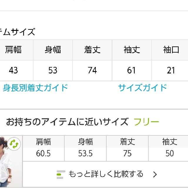 アパルトモン シャツ即決前にご連絡を 1