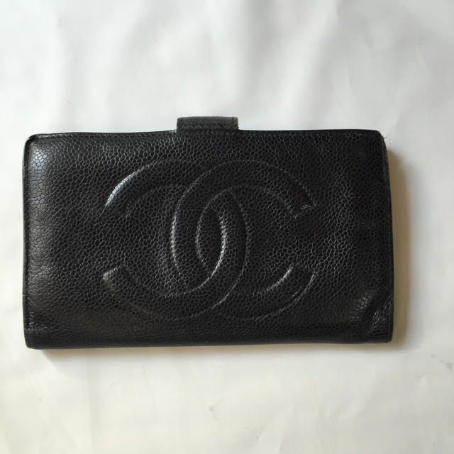 CHANEL(シャネル)のシャネル  レザー長財布 レディースのファッション小物(財布)の商品写真