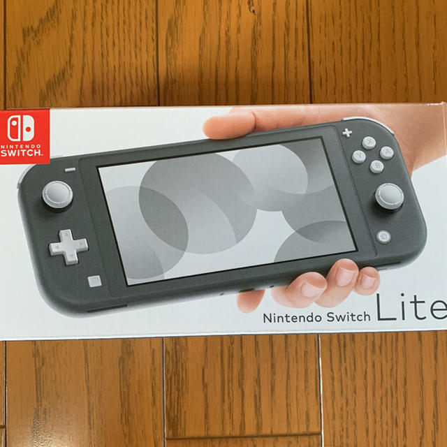 Nintendo Switch lite グレー 本体 - 家庭用ゲーム機本体