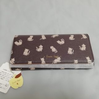 フランシュリッペ(franche lippee)の【新品タグ付】フランシュリッペ、シルエットねこの長財布(財布)