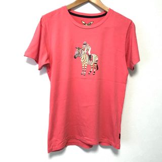 ポールスミス(Paul Smith)のPaul Smith ポールスミス　マルチストライプ　プリント半袖TシャツM(Tシャツ/カットソー(半袖/袖なし))