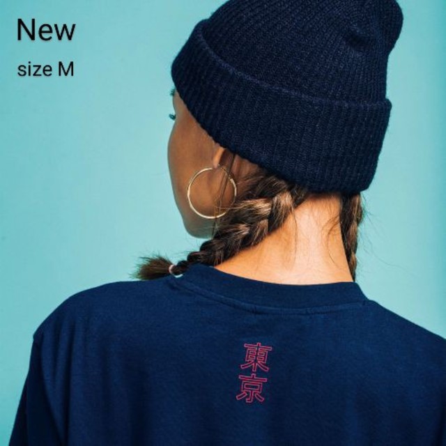 adidas(アディダス)の新品 M adidas originals Tシャツ 東京 tokyo 紺赤 メンズのトップス(Tシャツ/カットソー(半袖/袖なし))の商品写真