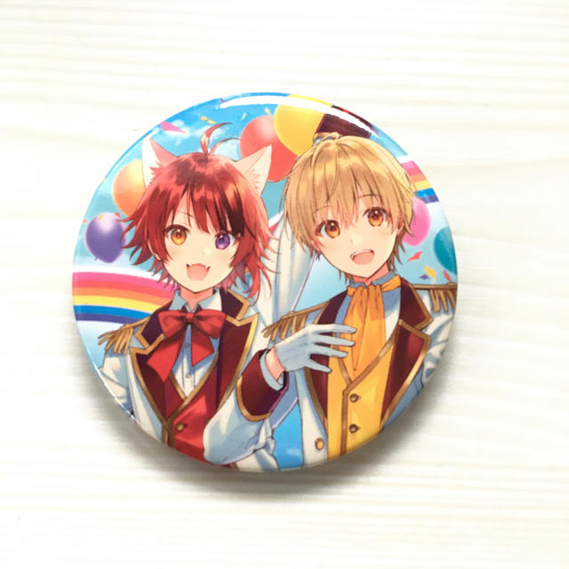 すとぷり缶バッジ るぅとくん 莉犬くん - ピンズ・ピンバッジ・缶バッジ