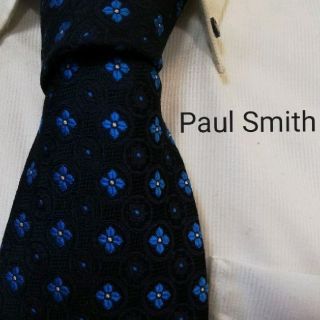 ポールスミス(Paul Smith)の美品★ポールスミスPaul Smith★気品溢れる花柄高級ネクタイ★(ネクタイ)