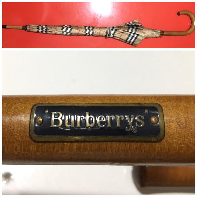 BURBERRY(バーバリー)のBURBERRY 傘 バーバリー ノバチェック ヴィンテージ アンブレラ 希少 レディースのファッション小物(傘)の商品写真