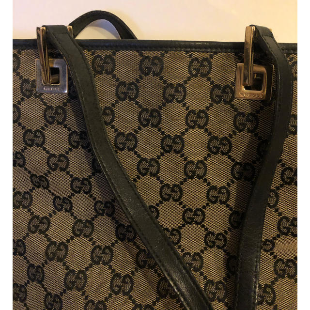 Gucci(グッチ)のGUCCI GGモノグラム柄　バケツ型トートバッグ レディースのバッグ(トートバッグ)の商品写真