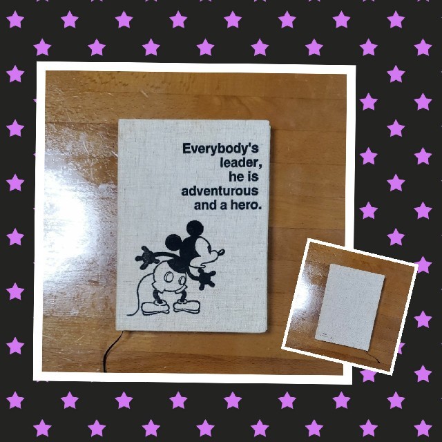 Disney(ディズニー)の【Diary】Mickey Mouse　-DISNEY- エンタメ/ホビーのおもちゃ/ぬいぐるみ(キャラクターグッズ)の商品写真