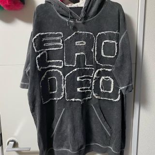 エルロデオ(EL RODEO)の値下げ　エルロデオ  ビッグtシャツ　墨グロ　パーカー(Tシャツ(半袖/袖なし))