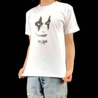 新品 クロウ  THE CROW ブルース ブランドン リー ロック Tシャツ(Tシャツ/カットソー(半袖/袖なし))