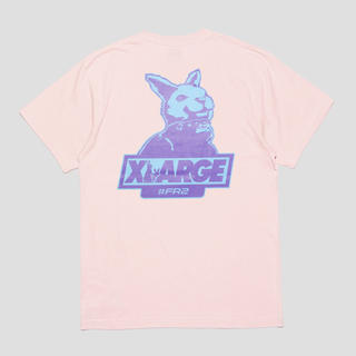 エクストララージ(XLARGE)の【新品】FR2 XLARGE ピンク Tシャツ Mサイズ(Tシャツ/カットソー(半袖/袖なし))