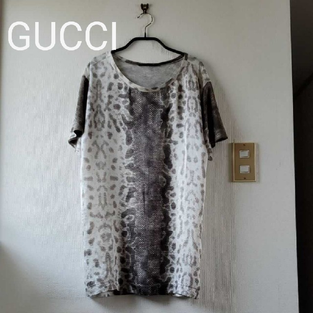 Gucci(グッチ)のGUCCIグッチ　カットソー レディースのトップス(Tシャツ(半袖/袖なし))の商品写真