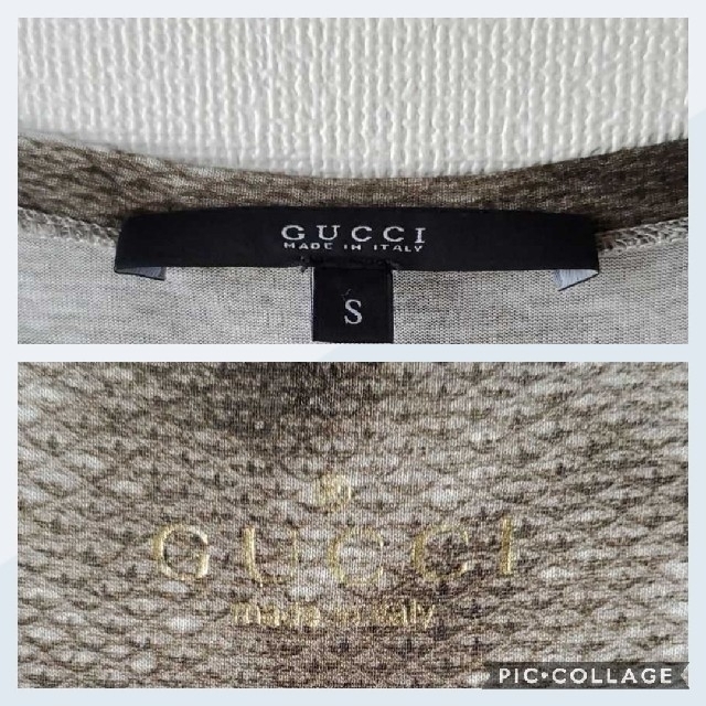 Gucci(グッチ)のGUCCIグッチ　カットソー レディースのトップス(Tシャツ(半袖/袖なし))の商品写真