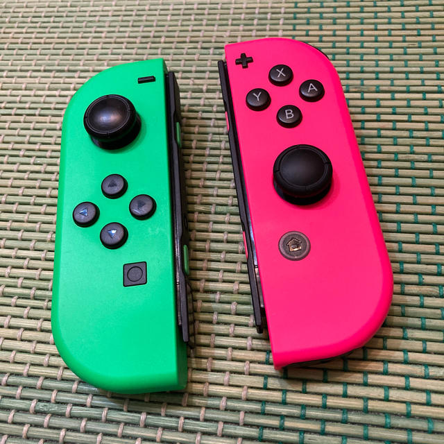 joy-con L/R ピンク グリーン