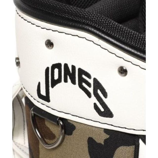 JONES × BEAMS GOLF / キャディバッグ　別注 ウッドランドカモ スポーツ/アウトドアのゴルフ(バッグ)の商品写真