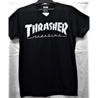 スラッシャー(THRASHER)の新品 セール 30% スラッシャー MAG LOGO Tシャツ Vネック 半袖(Tシャツ/カットソー(半袖/袖なし))