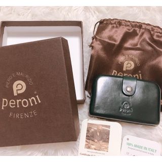 ペローニ(Peroni)のペローニ  PERONI コインケース　小銭入れ　新品　本革(コインケース/小銭入れ)