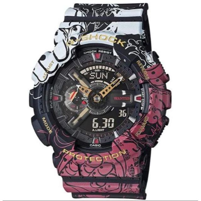 CASIO品名カシオ G-SHOCK ワンピース GA-110JOP-1A4JR