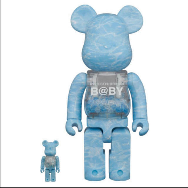 MEDICOM TOY(メディコムトイ)のMY FIRST BEARBRICK Baby Water 400% 100% エンタメ/ホビーのおもちゃ/ぬいぐるみ(その他)の商品写真