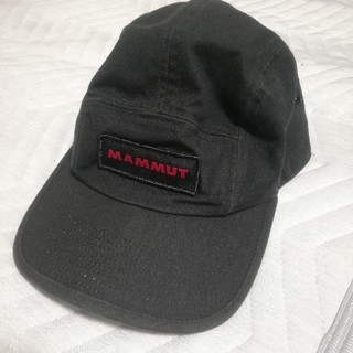 マムート(Mammut)のマムート　Mammut  キャップ　帽子　Lサイズ　黒　ブラック(キャップ)