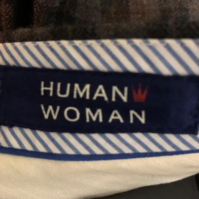 HUMAN WOMAN(ヒューマンウーマン)のhumanwoman チェックパンツ レディースのパンツ(その他)の商品写真