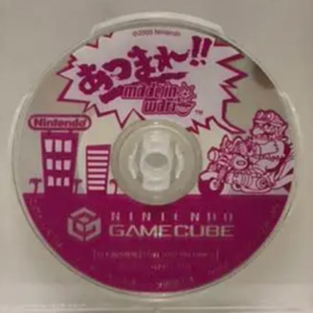 ニンテンドーゲームキューブ(ニンテンドーゲームキューブ)のゲームキューブ　メイドインワリオ エンタメ/ホビーのゲームソフト/ゲーム機本体(家庭用ゲームソフト)の商品写真