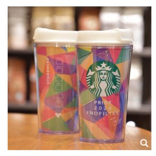 スターバックスコーヒー(Starbucks Coffee)のスタバ　タンブラー1点　オンライン限定　レインボープライド　スターバックス(タンブラー)