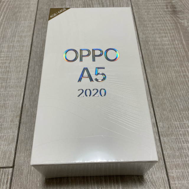 【新品未開封】oppo A5 2020 ブルー SIMフリー　送料込み