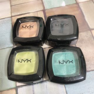 エヌワイエックス(NYX)の【送料込】2020年9月日本撤退するNYX ニックス 単色アイシャドー4種類(アイシャドウ)