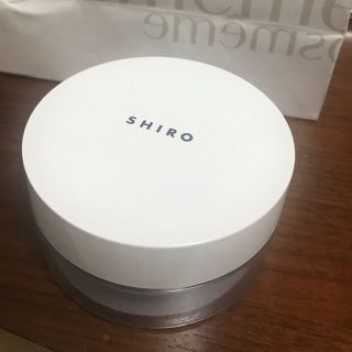 シロ(shiro)のSHIRO ★タピオカフェイスパウダー　クリア　残量5割(フェイスパウダー)