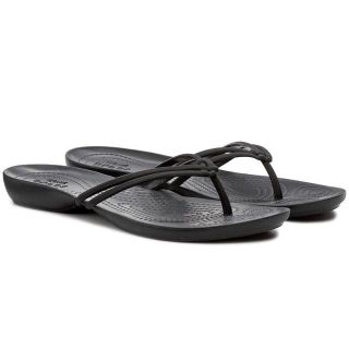 クロックス(crocs)の22cm クロックス イザベラ フリップ ブラック(サンダル)