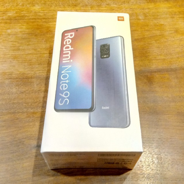 コスパお化けスマホ　Xiaomi redmi note 9s 国内版