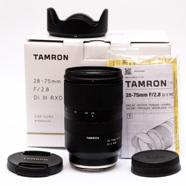 完成品 TAMRON - A036 RXD DiIII F2.8 28-75mm タムロン 【美品】 レンズ(ズーム)