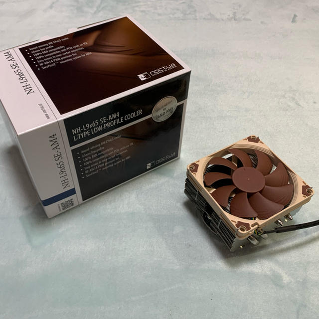 Noctua プレミアムグレード 薄型CPUクーラー NH-L9x65 AM4用