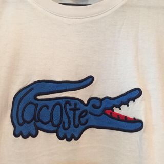 ラコステ(LACOSTE)の【激レア】LACOSTE ワニビックロゴ size M  半袖Tシャツ(Tシャツ/カットソー(半袖/袖なし))