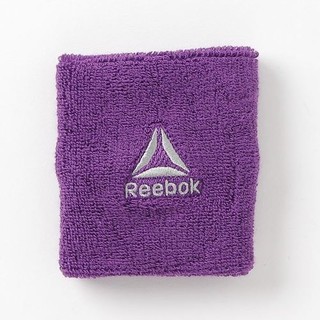リーボック(Reebok)のReebok：トレーニングリストバンドL(紫)(バングル/リストバンド)