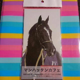 マンハッタンカフェ　ポストカードブック🐎競馬(使用済み切手/官製はがき)