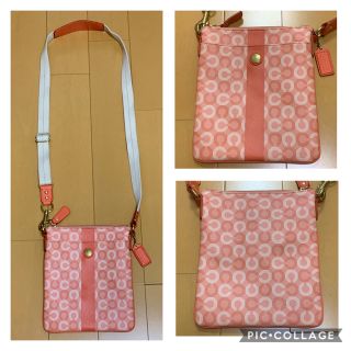 コーチ(COACH)の美品！！　コーチ　ショルダーバッグ　(ショルダーバッグ)