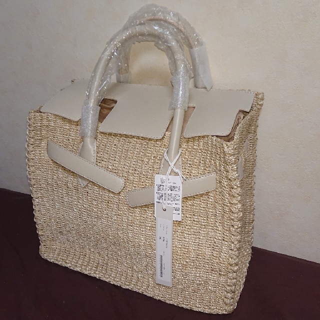 今季新品☆SEA(シー)☆アバカかごバッグM 限定カラーecru 今季新品☆SEA(シー)☆アバカかごバッグM 限定カラーecru