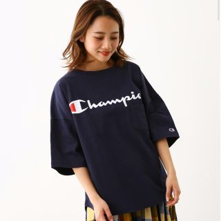 最新グレー Champion×RODEOCROWNS最新コラボ♪ロンT特別価格！