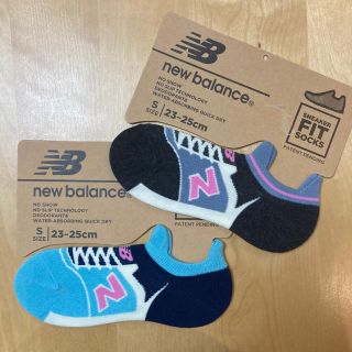 ニューバランス(New Balance)のnew balance レディース ソックス  靴下 2足セット G(ソックス)