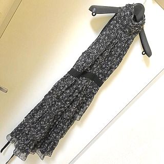 ザラ(ZARA)のZARA 花柄アメリカンスリーブワンピース(ひざ丈ワンピース)