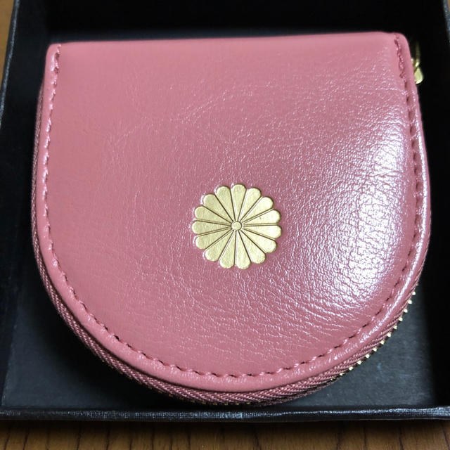 皇居財布　小銭入れ　ピンク レディースのファッション小物(コインケース)の商品写真