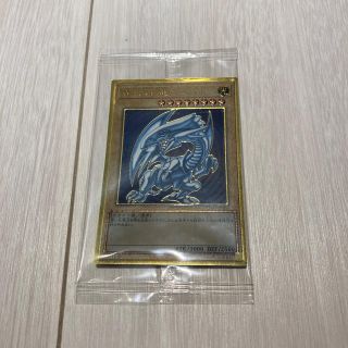 ユウギオウ(遊戯王)の遊戯王　青眼の白龍　プレミアムゴールドレア　新品未開封(カード)