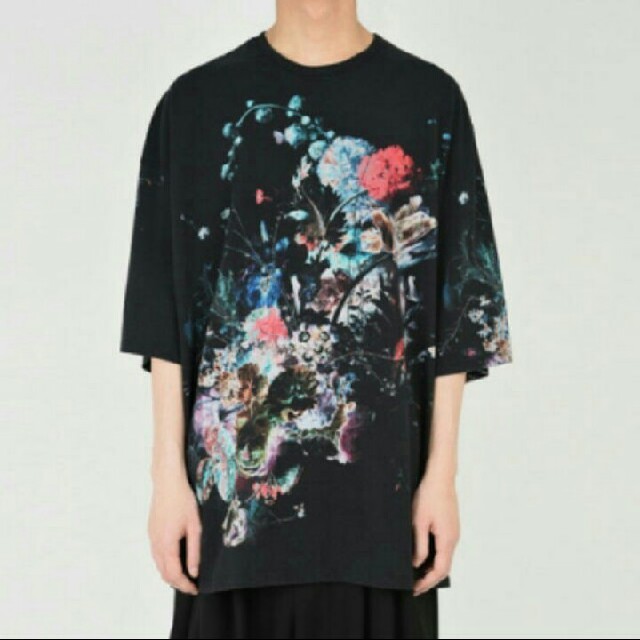 ラッドミュージシャン 19ss 花柄ビッグTシャツ