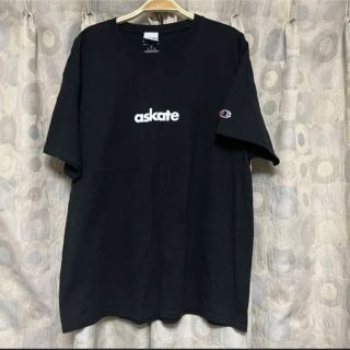 チャンピオン(Champion)のaskate チャンピオン tシャツ 黒 ブラック 半袖 champion xl(Tシャツ/カットソー(半袖/袖なし))