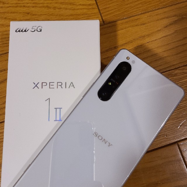 Xperia1 II SOG01 ブラック au SIMロック解除