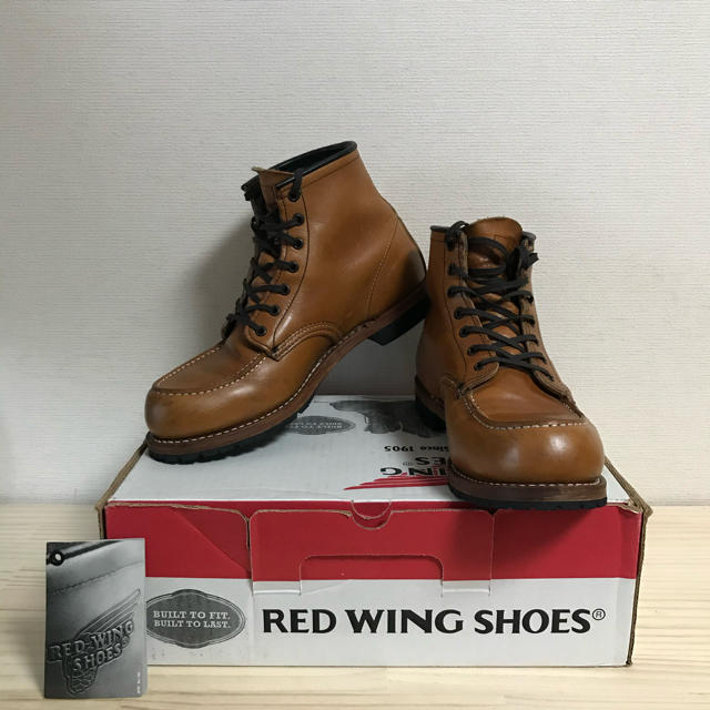 RED WING Beckman 9012 サイズ US8 D モックトゥ 希少靴/シューズ