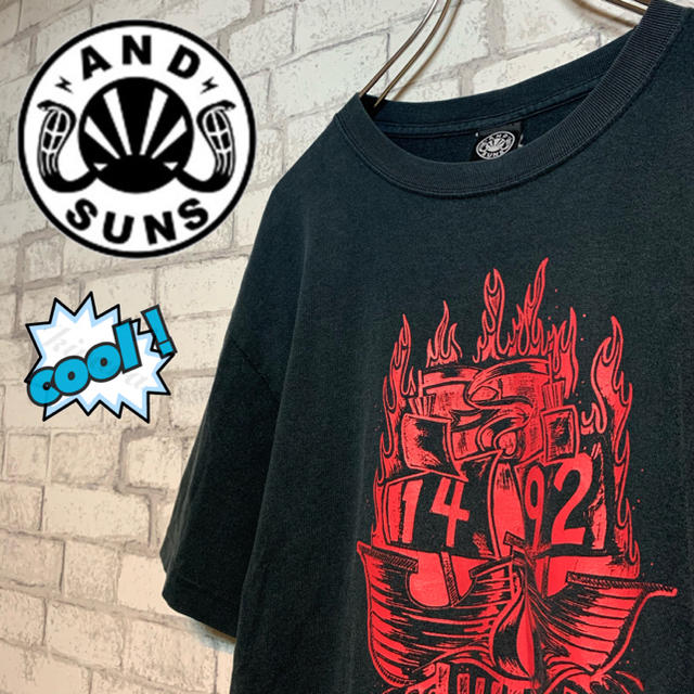 ANDSUNS(アンドサンズ)の【クール♪】ANDSUNS アンドサンズ/Tシャツ なおとん様専用 メンズのトップス(Tシャツ/カットソー(半袖/袖なし))の商品写真