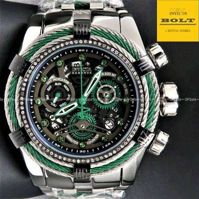 【メーカー直送】 INVICTA - 超高級★ダイヤモンドゼウス　INVICTA BOLT ZEUS 27235 腕時計(アナログ)